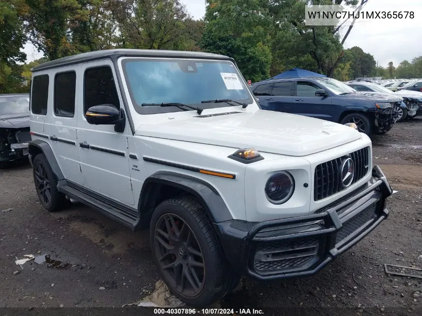 2021 Mercedes-Benz Amg G 63 4Matic VIN: W1NYC7HJ1MX365678 Lot: 40307896