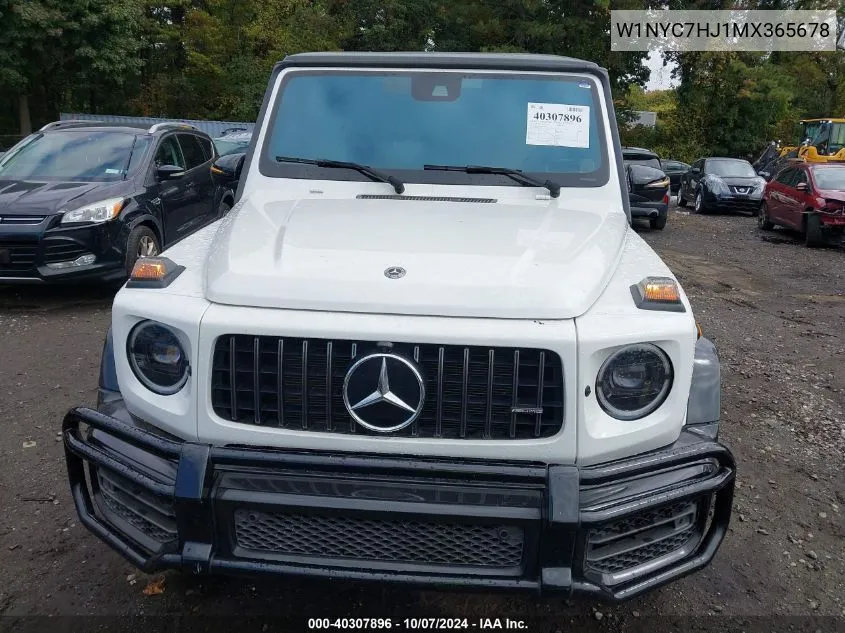 2021 Mercedes-Benz Amg G 63 4Matic VIN: W1NYC7HJ1MX365678 Lot: 40307896