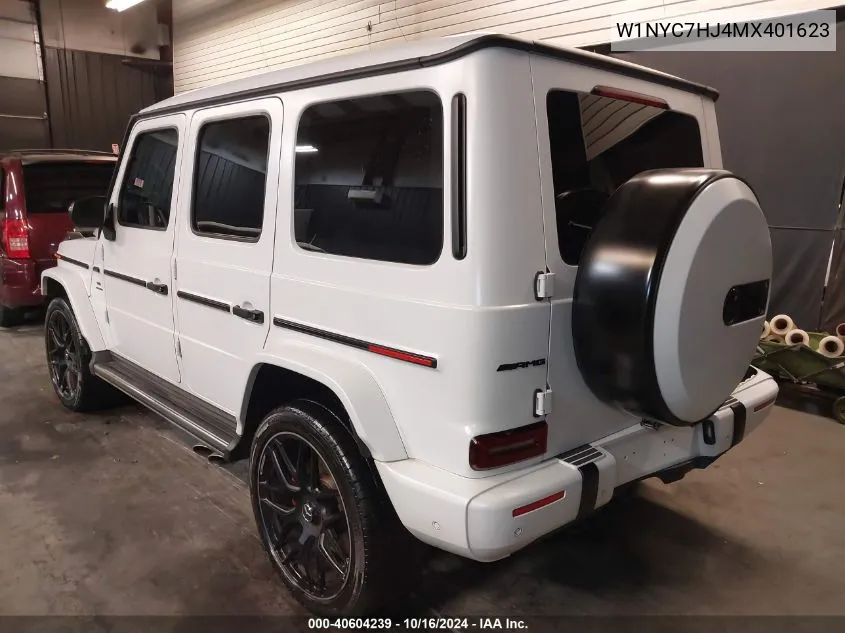 2021 Mercedes-Benz Amg G 63 4Matic VIN: W1NYC7HJ4MX401623 Lot: 40604239