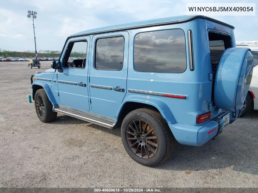 2021 Mercedes-Benz G 550 Suv VIN: W1NYC6BJ5MX409054 Lot: 40659618