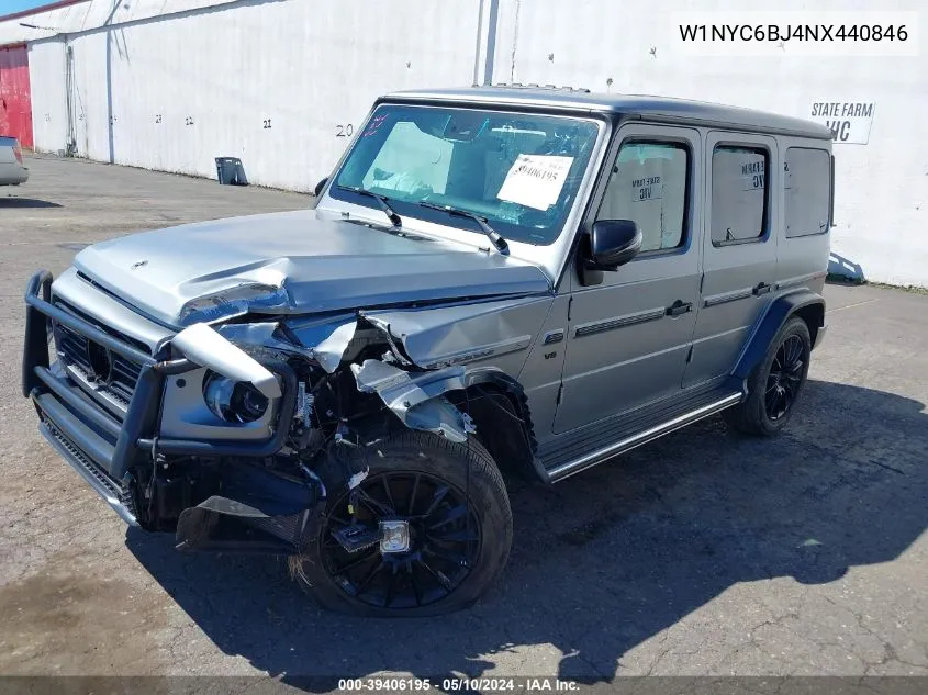 2022 Mercedes-Benz G 550 4Matic VIN: W1NYC6BJ4NX440846 Lot: 39406195