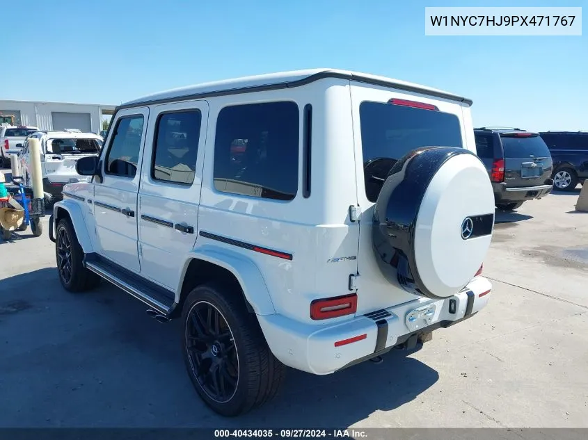 2023 Mercedes-Benz Amg G 63 4Matic VIN: W1NYC7HJ9PX471767 Lot: 40434035