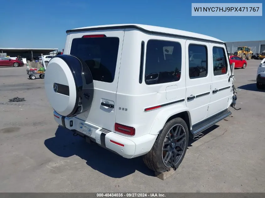 2023 Mercedes-Benz Amg G 63 4Matic VIN: W1NYC7HJ9PX471767 Lot: 40434035