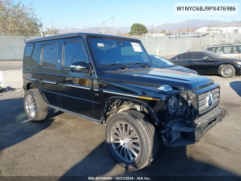 2023 Mercedes-Benz G 550 4Matic VIN: W1NYC6BJ9PX476986 Lot: 40756086