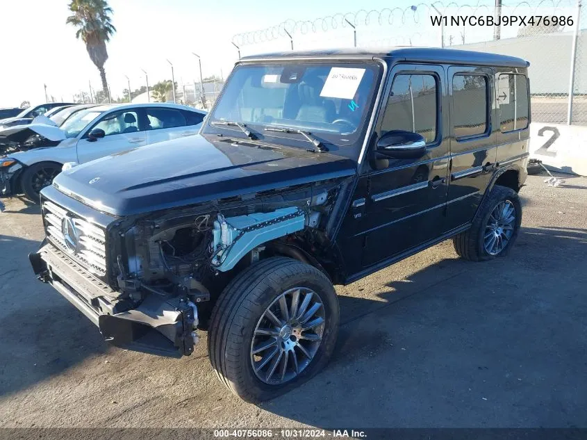 2023 Mercedes-Benz G 550 4Matic VIN: W1NYC6BJ9PX476986 Lot: 40756086