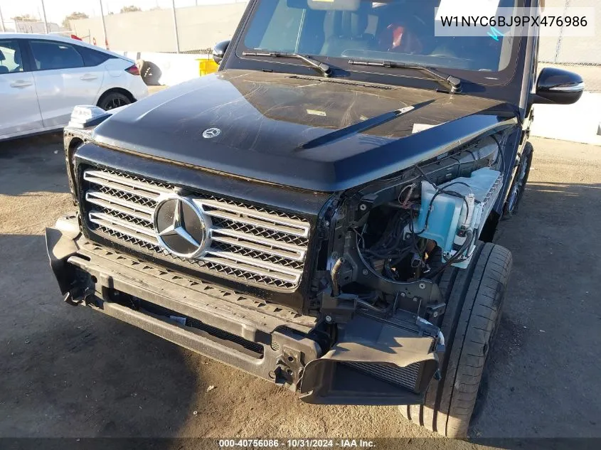 2023 Mercedes-Benz G 550 4Matic VIN: W1NYC6BJ9PX476986 Lot: 40756086