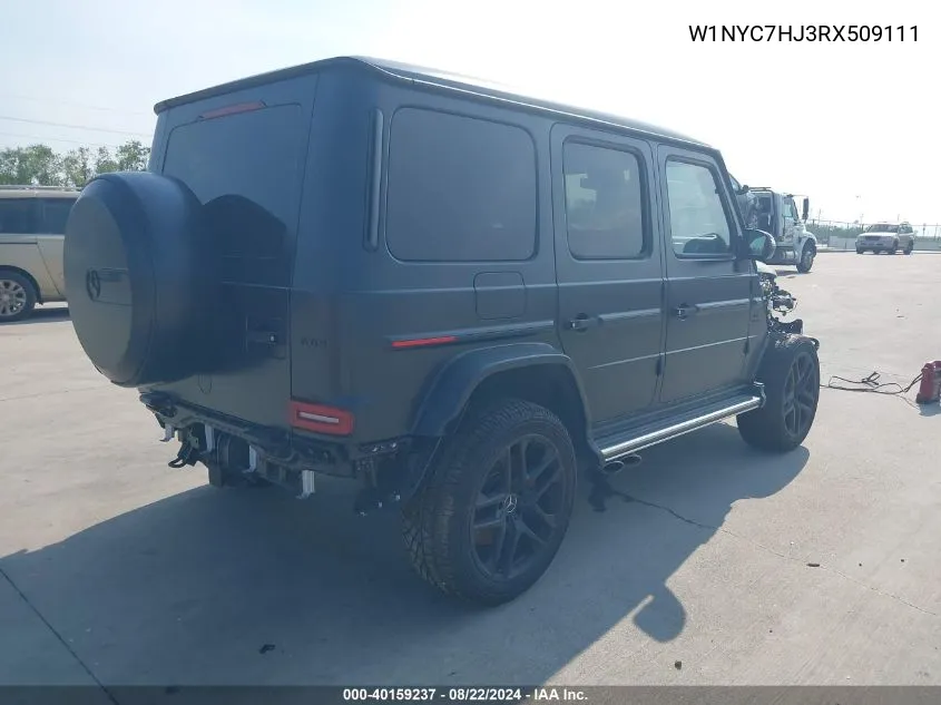 2024 Mercedes-Benz Amg G 63 4Matic VIN: W1NYC7HJ3RX509111 Lot: 40159237