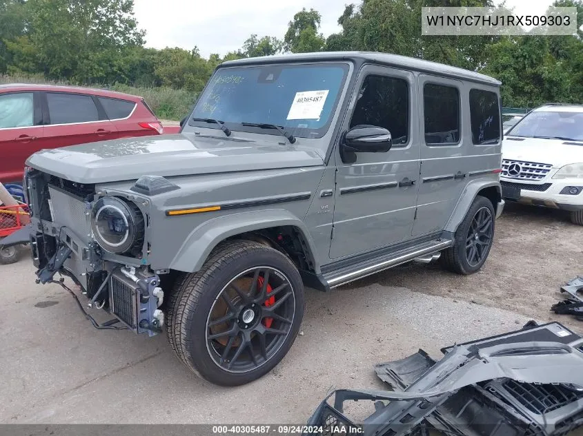 2024 Mercedes-Benz Amg G 63 4Matic VIN: W1NYC7HJ1RX509303 Lot: 40305487