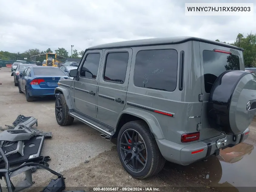 2024 Mercedes-Benz Amg G 63 4Matic VIN: W1NYC7HJ1RX509303 Lot: 40305487