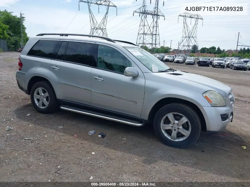 2007 Mercedes-Benz Gl 450 4Matic VIN: 4JGBF71E17A089328 Lot: 39505408