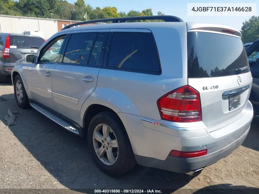 4JGBF71E37A146628 2007 Mercedes-Benz Gl 450 4Matic