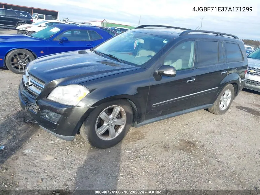 4JGBF71E37A171299 2007 Mercedes-Benz Gl 450 4Matic