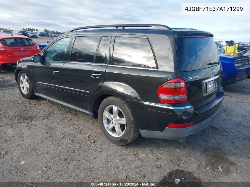 4JGBF71E37A171299 2007 Mercedes-Benz Gl 450 4Matic