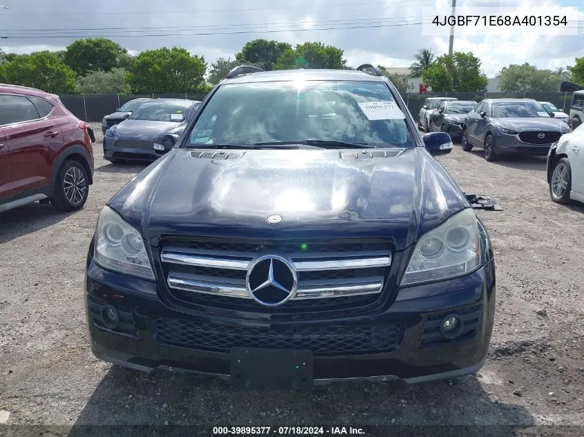 2008 Mercedes-Benz Gl 450 4Matic VIN: 4JGBF71E68A401354 Lot: 39895377