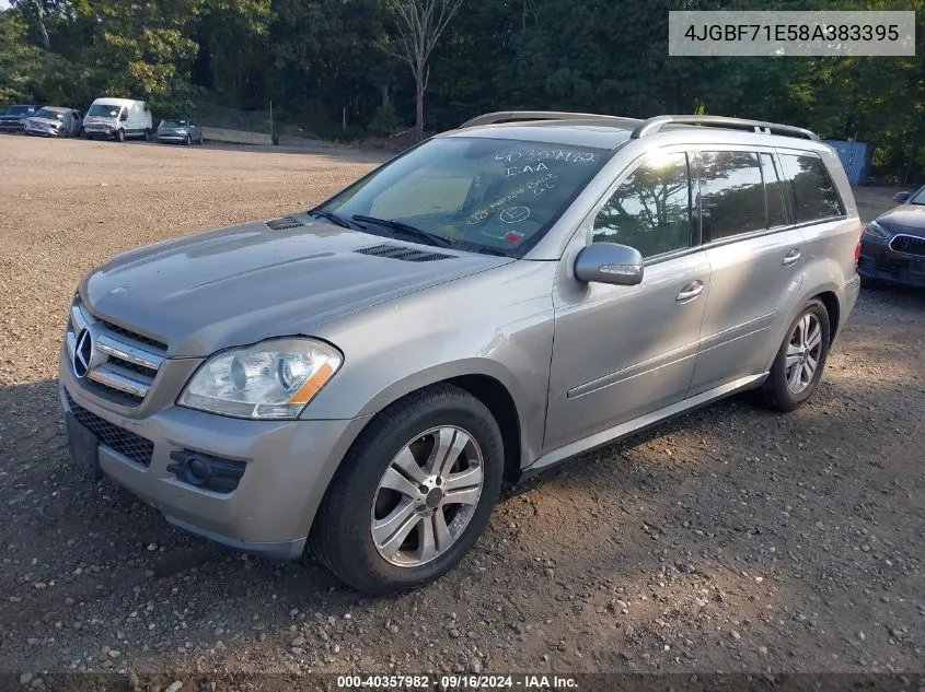 2008 Mercedes-Benz Gl 450 4Matic VIN: 4JGBF71E58A383395 Lot: 40357982