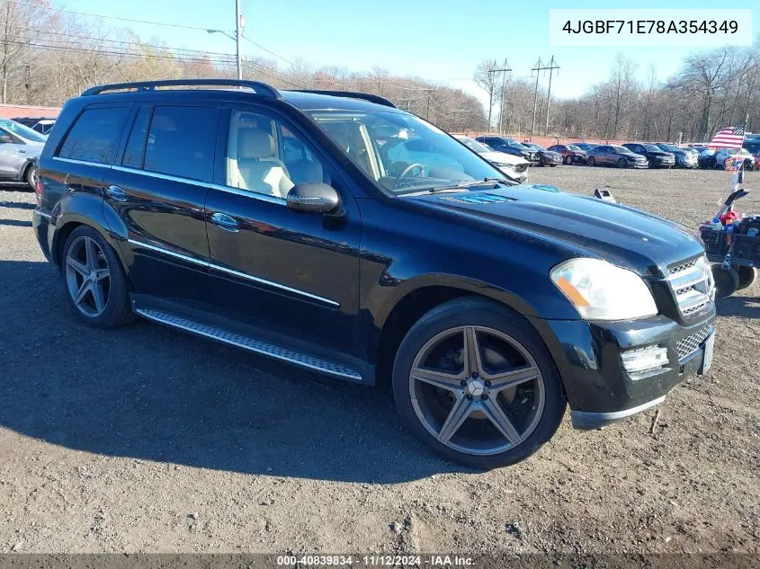 2008 Mercedes-Benz Gl 450 4Matic VIN: 4JGBF71E78A354349 Lot: 40839834