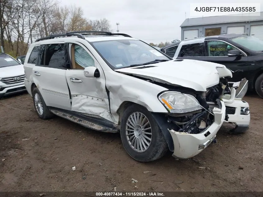 4JGBF71E88A435585 2008 Mercedes-Benz Gl 450 4Matic