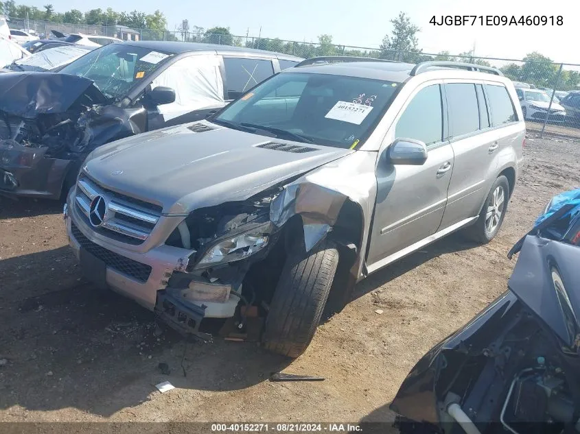 4JGBF71E09A460918 2009 Mercedes-Benz Gl 450 4Matic