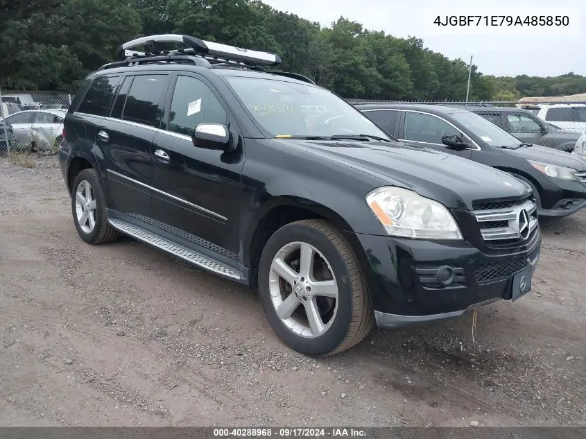 2009 Mercedes-Benz Gl 450 4Matic VIN: 4JGBF71E79A485850 Lot: 40288968