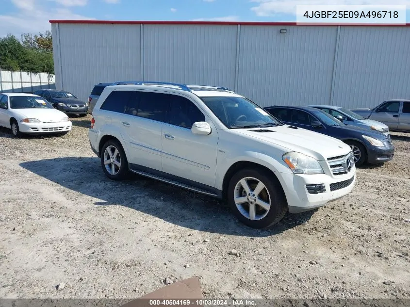 2009 Mercedes-Benz Gl 320 Bluetec 4Matic VIN: 4JGBF25E09A496718 Lot: 40504169