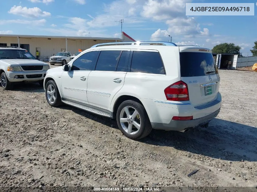 2009 Mercedes-Benz Gl 320 Bluetec 4Matic VIN: 4JGBF25E09A496718 Lot: 40504169