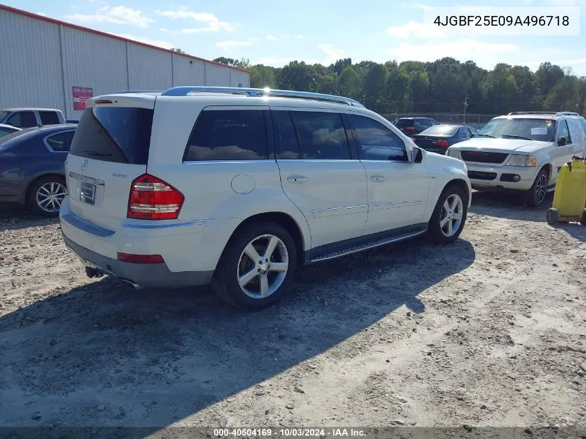 2009 Mercedes-Benz Gl 320 Bluetec 4Matic VIN: 4JGBF25E09A496718 Lot: 40504169