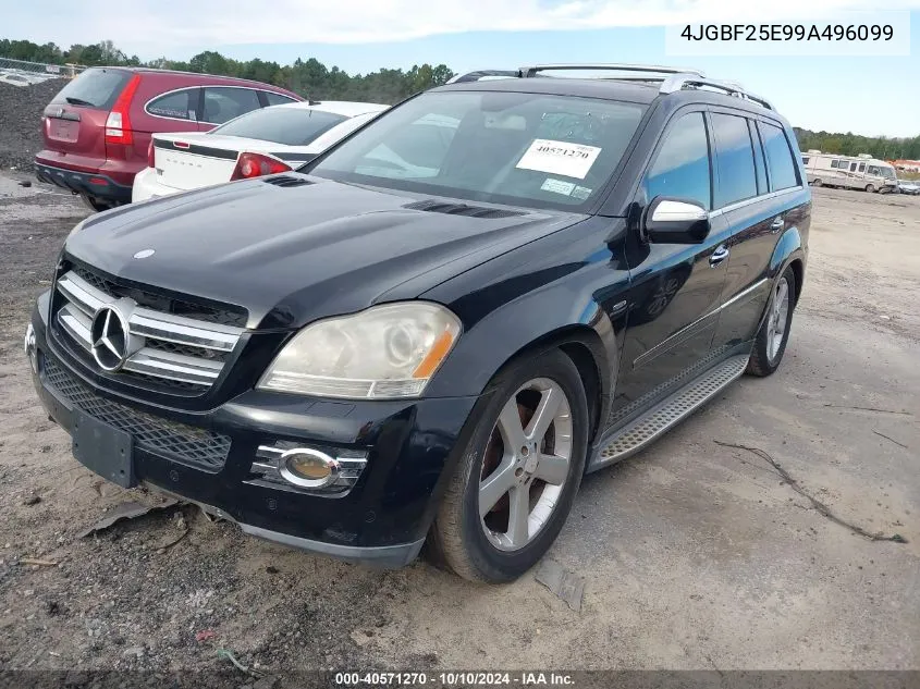 2009 Mercedes-Benz Gl-Class 3.0L Bluetec VIN: 4JGBF25E99A496099 Lot: 40571270