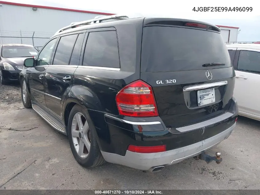 2009 Mercedes-Benz Gl-Class 3.0L Bluetec VIN: 4JGBF25E99A496099 Lot: 40571270