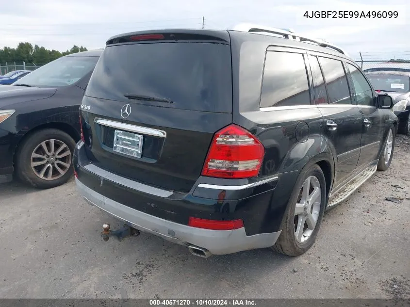 2009 Mercedes-Benz Gl-Class 3.0L Bluetec VIN: 4JGBF25E99A496099 Lot: 40571270