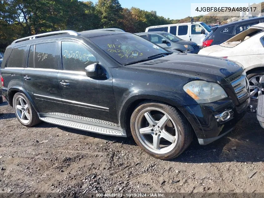 2009 Mercedes-Benz Gl 550 4Matic VIN: 4JGBF86E79A488617 Lot: 40659102