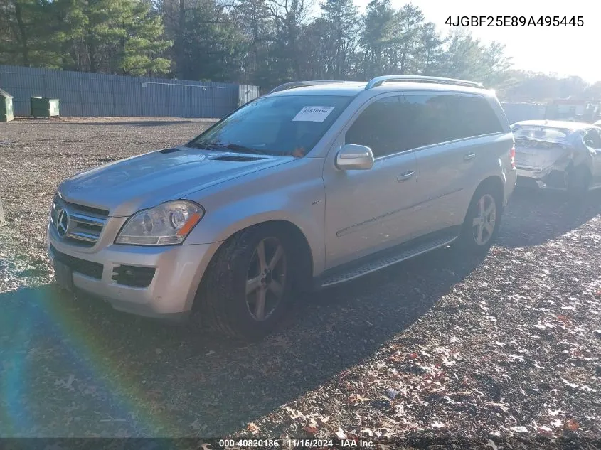 2009 Mercedes-Benz Gl 320 Bluetec 4Matic VIN: 4JGBF25E89A495445 Lot: 40820186