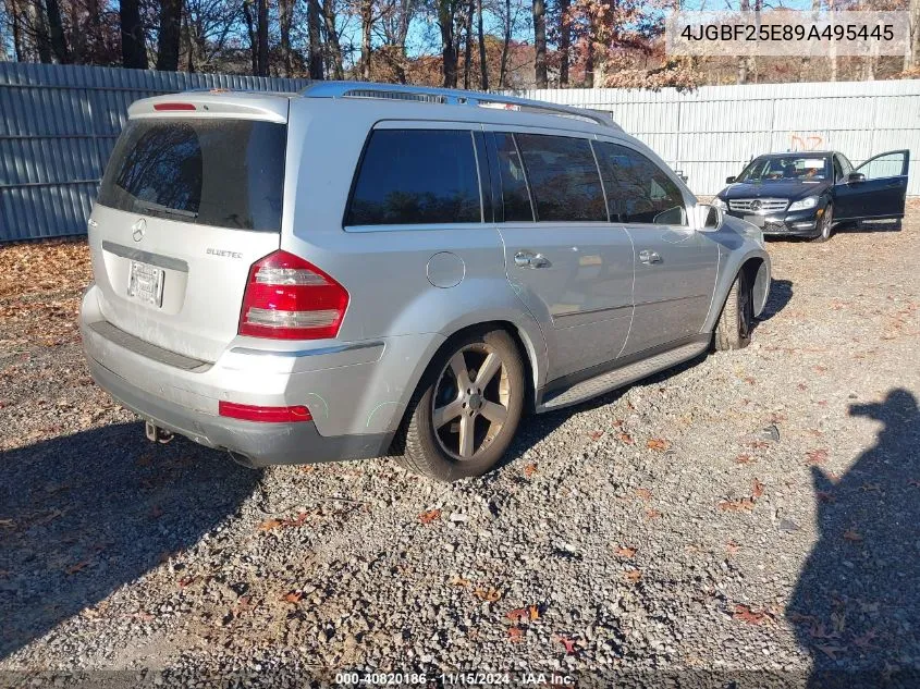 2009 Mercedes-Benz Gl 320 Bluetec 4Matic VIN: 4JGBF25E89A495445 Lot: 40820186