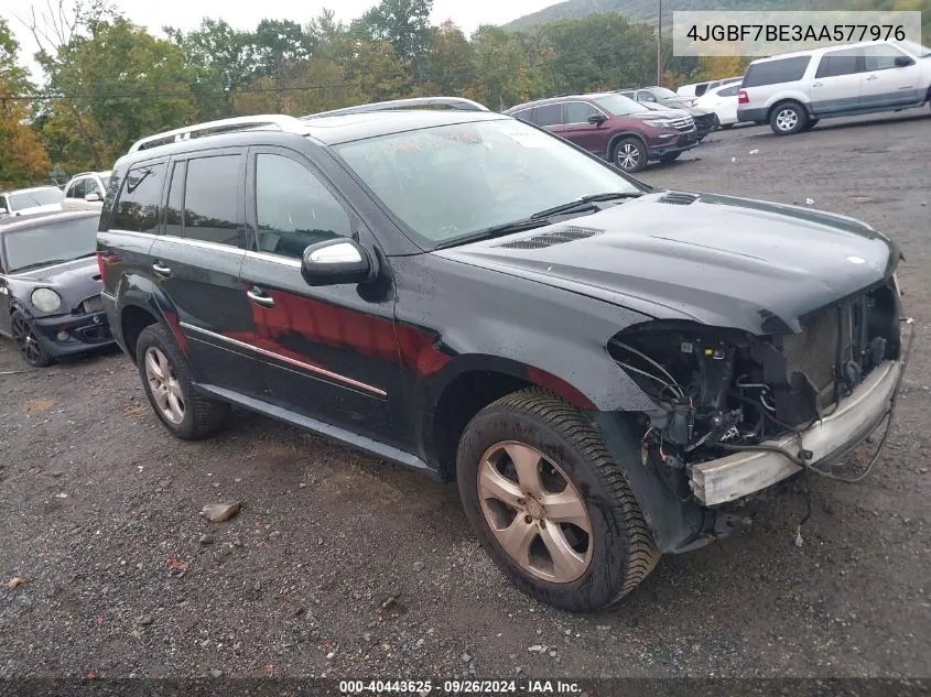 2010 Mercedes-Benz Gl 450 4Matic VIN: 4JGBF7BE3AA577976 Lot: 40443625