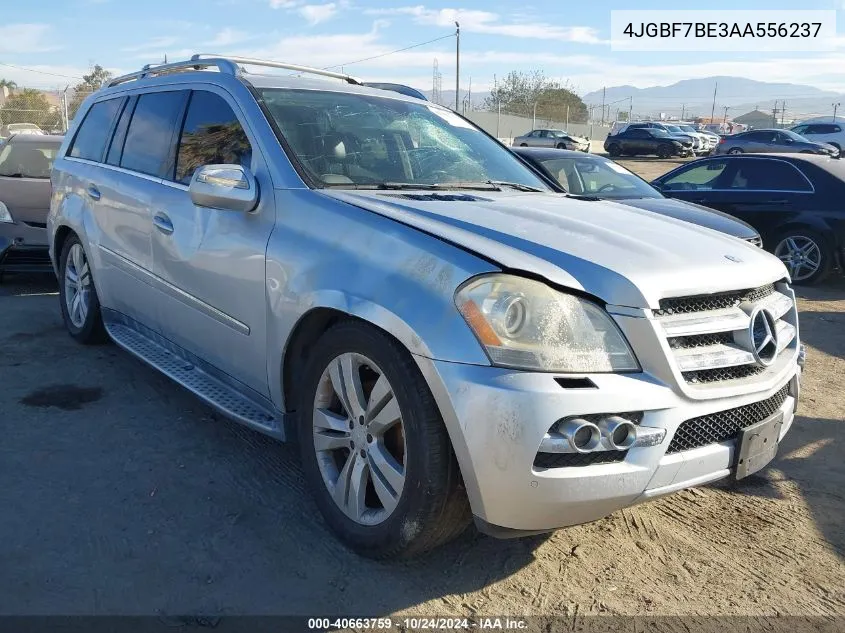 2010 Mercedes-Benz Gl 450 4Matic VIN: 4JGBF7BE3AA556237 Lot: 40663759