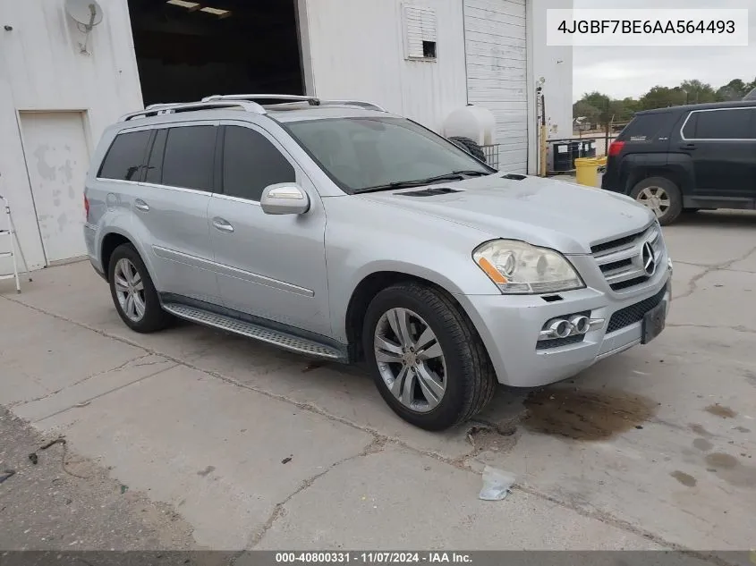 2010 Mercedes-Benz Gl 450 4Matic VIN: 4JGBF7BE6AA564493 Lot: 40800331