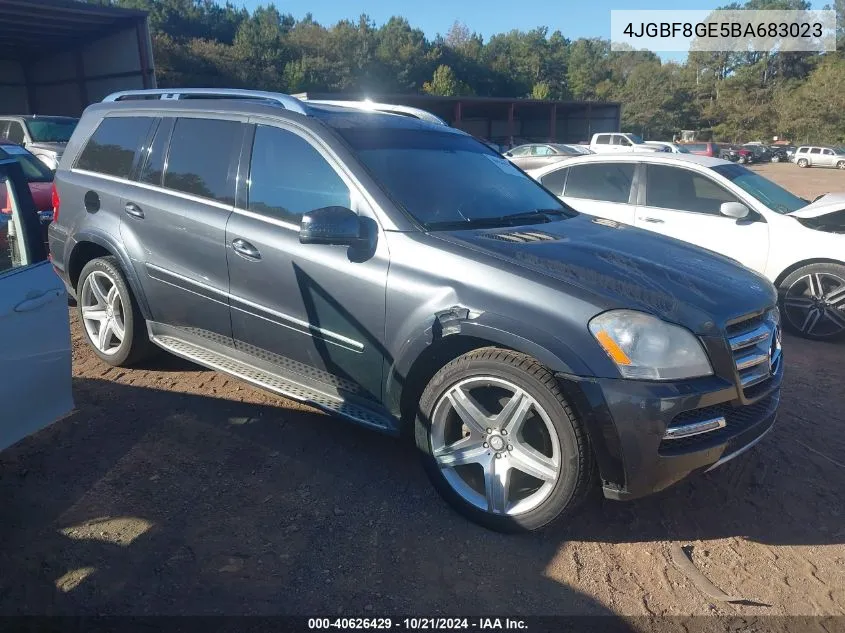 2011 Mercedes-Benz Gl 550 4Matic VIN: 4JGBF8GE5BA683023 Lot: 40626429