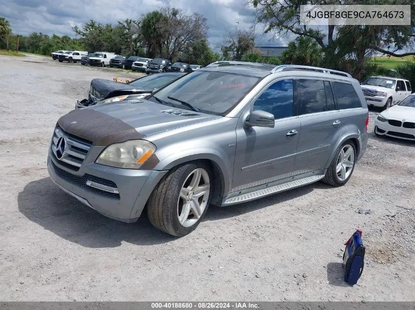 2012 Mercedes-Benz Gl 550 4Matic VIN: 4JGBF8GE9CA764673 Lot: 40188680