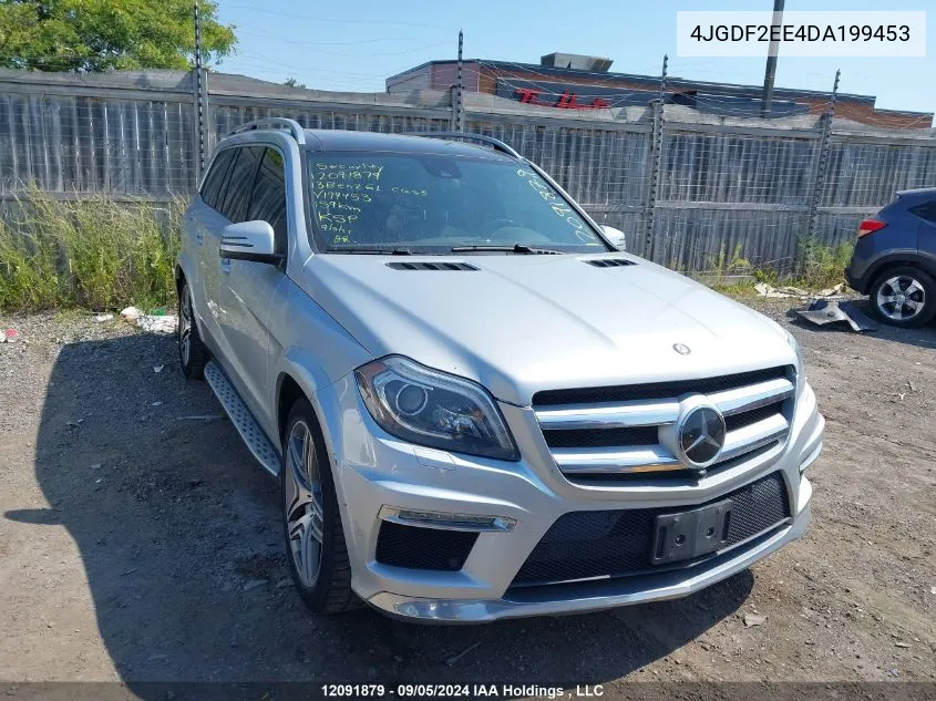 2013 Mercedes-Benz Gl-Class VIN: 4JGDF2EE4DA199453 Lot: 12091879