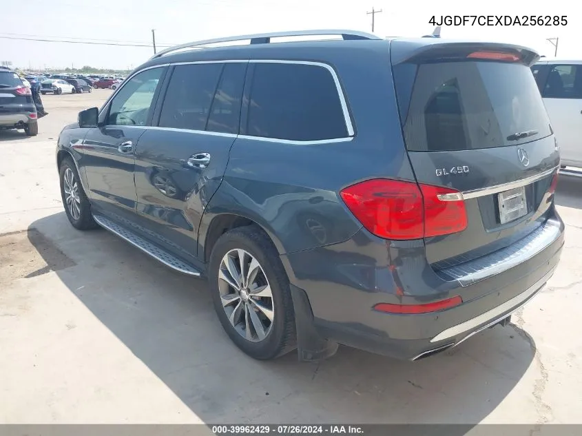 2013 Mercedes-Benz Gl 450 4Matic VIN: 4JGDF7CEXDA256285 Lot: 39962429