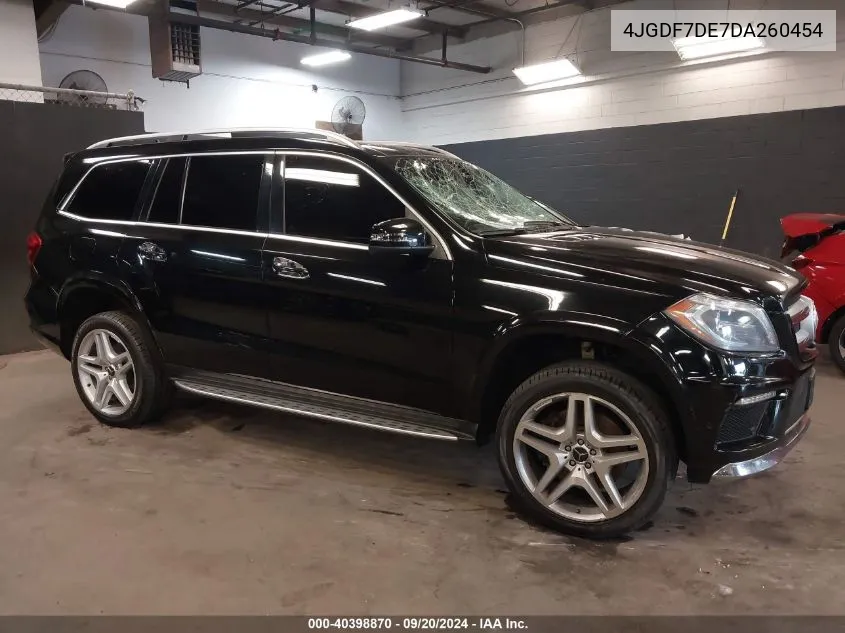 2013 Mercedes-Benz Gl 550 4Matic VIN: 4JGDF7DE7DA260454 Lot: 40398870