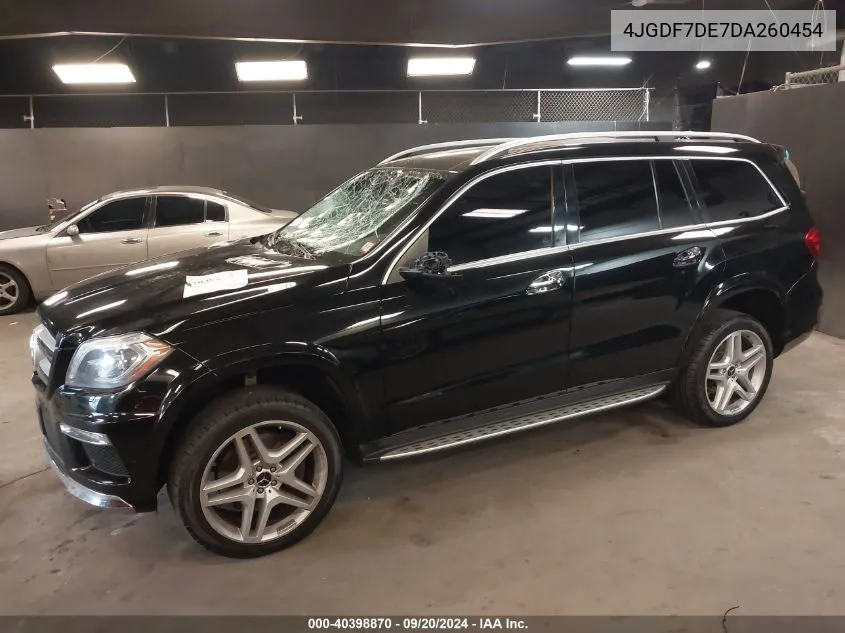 2013 Mercedes-Benz Gl 550 4Matic VIN: 4JGDF7DE7DA260454 Lot: 40398870