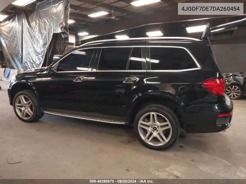 2013 Mercedes-Benz Gl 550 4Matic VIN: 4JGDF7DE7DA260454 Lot: 40398870