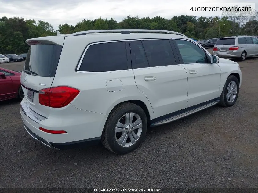 4JGDF7CEXDA166988 2013 Mercedes-Benz Gl 450 4Matic