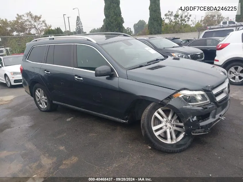 2013 Mercedes-Benz Gl 450 4Matic VIN: 4JGDF7CE8DA246225 Lot: 40468437