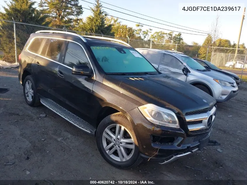 2013 Mercedes-Benz Gl 450 4Matic VIN: 4JGDF7CE1DA239617 Lot: 40620742