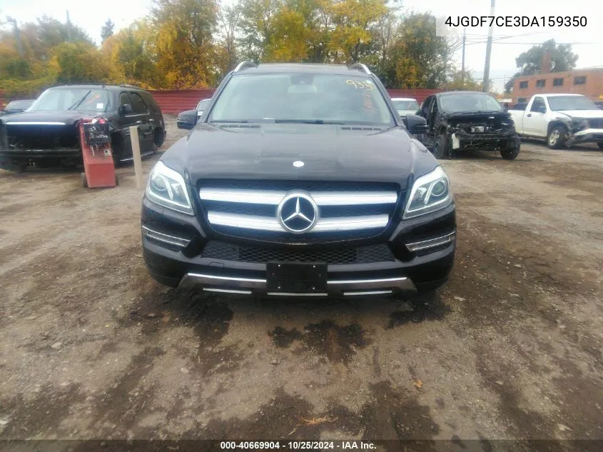 2013 Mercedes-Benz Gl 450 4Matic VIN: 4JGDF7CE3DA159350 Lot: 40669904