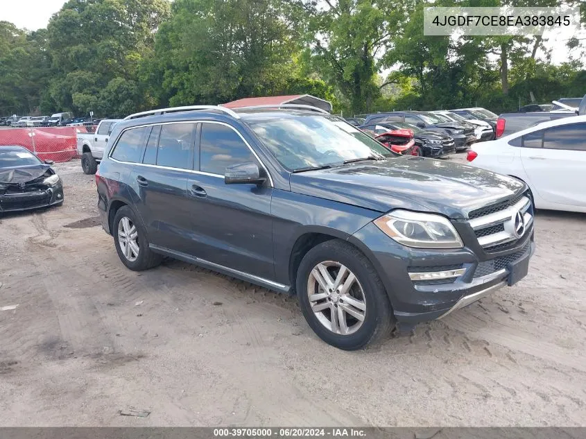 2014 Mercedes-Benz Gl 450 450 4Matic VIN: 4JGDF7CE8EA383845 Lot: 39705000