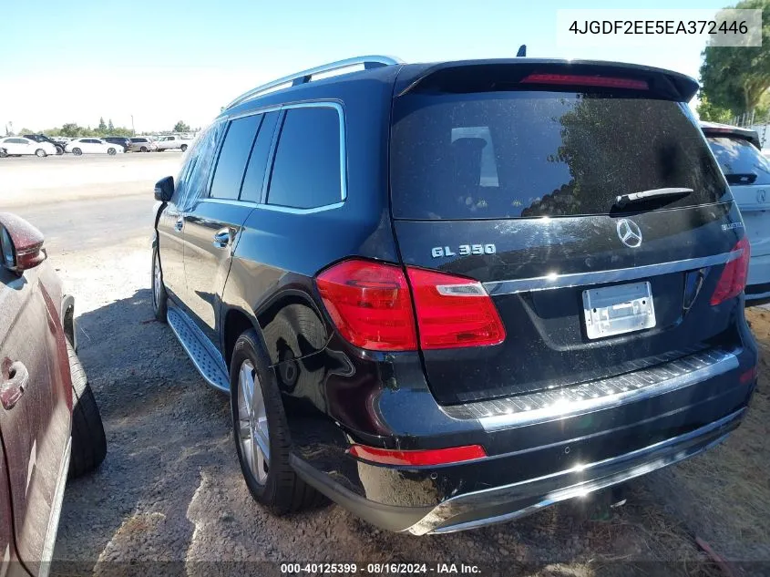 2014 Mercedes-Benz Gl 350 Bluetec 4Matic VIN: 4JGDF2EE5EA372446 Lot: 40125399