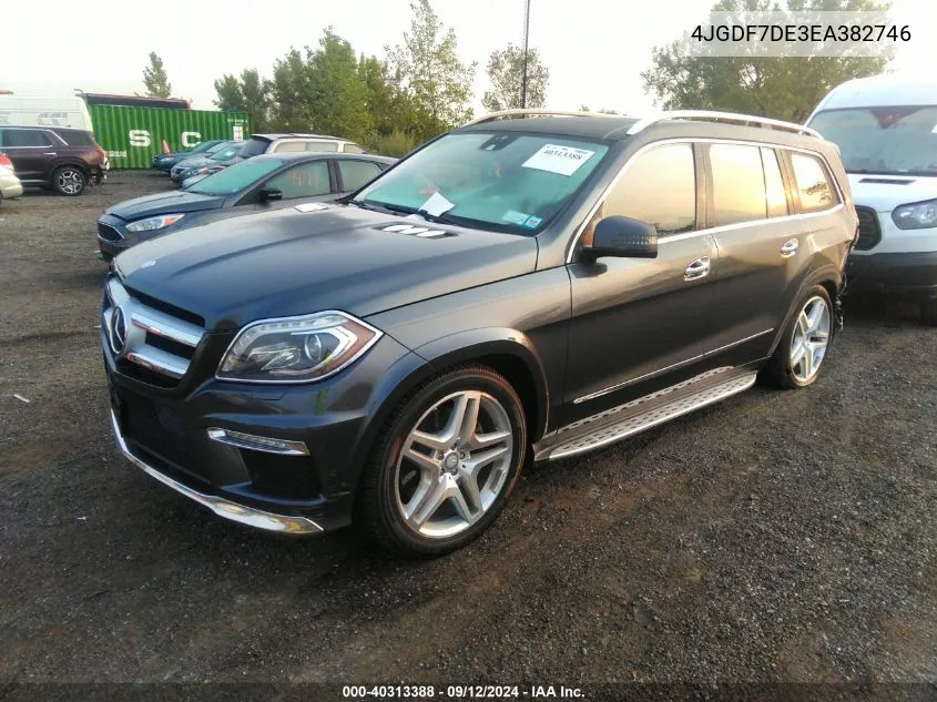 4JGDF7DE3EA382746 2014 Mercedes-Benz Gl 550 4Matic