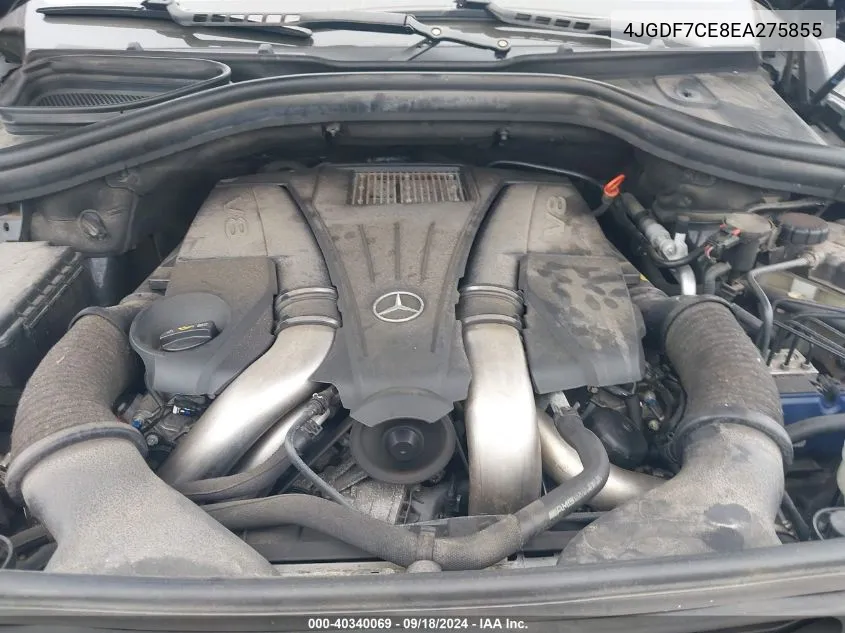 4JGDF7CE8EA275855 2014 Mercedes-Benz Gl 450 4Matic